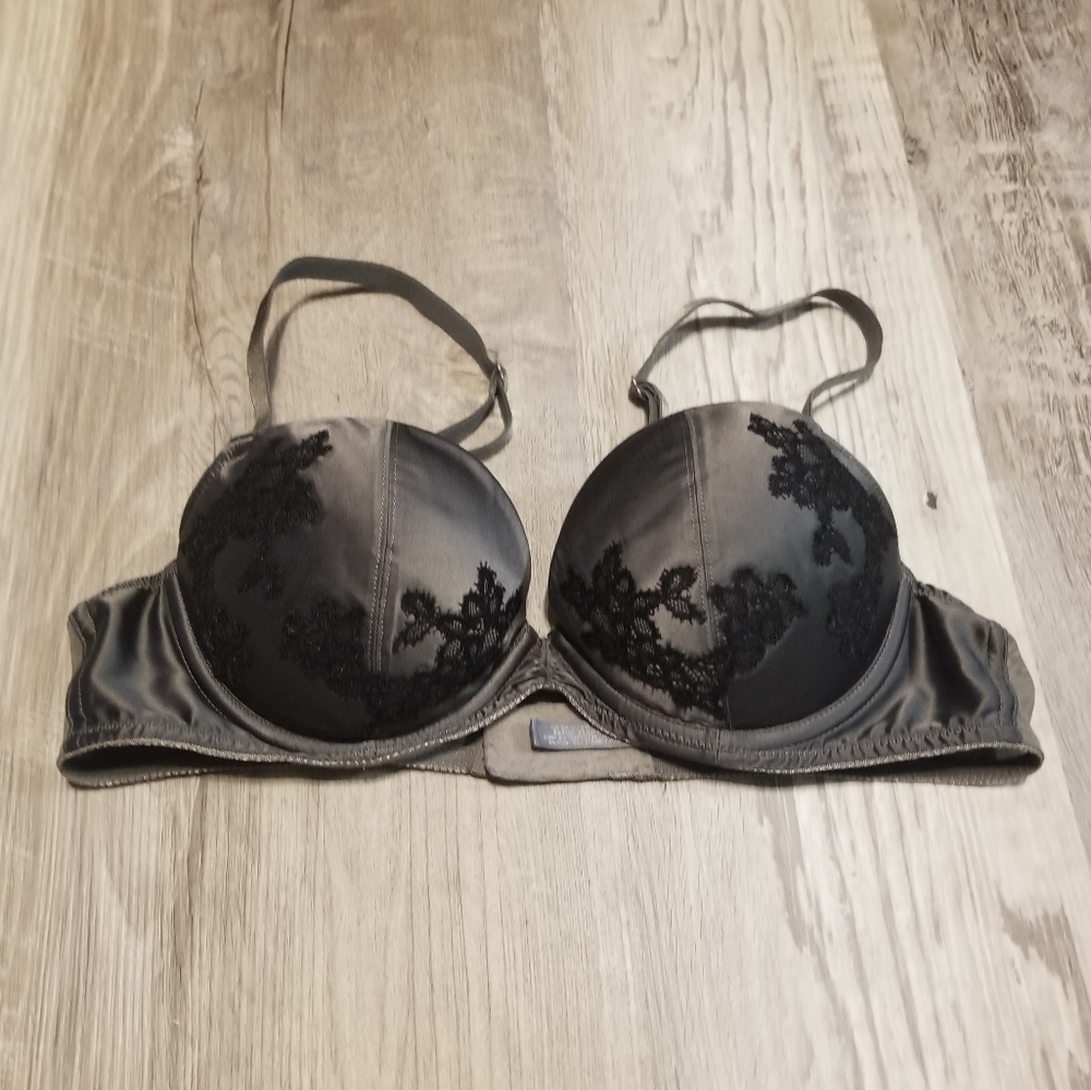 💘 Aerie Grey Padded Bra